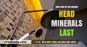 Shower Head Minerals Lifespan: How Long Do They Really Last?