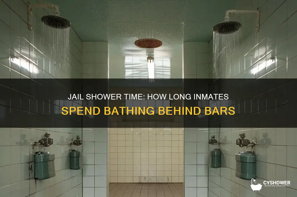 how long do you take a shower in jail