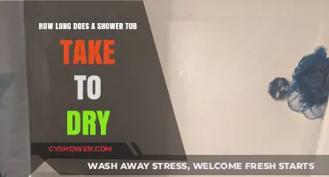 Quick Dry Tips: Shower Tub Drying Time Explained