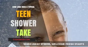 Average Teen Shower Duration: How Long is Typical?