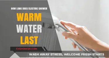 Electric Shower Warm Water Duration: How Long Does It Last?