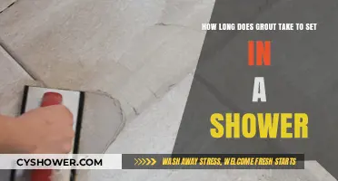 Grout Setting Time: How Long to Wait Before Using Your Shower