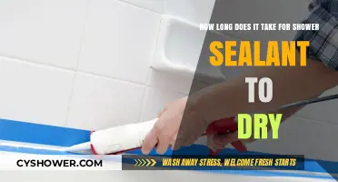 Shower Sealant Drying Time: What to Expect and How to Speed It Up