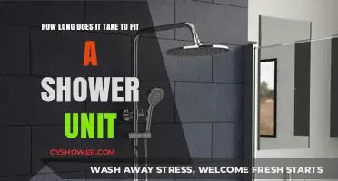 Fitting a Shower Unit: Timeframe and Tips for a Smooth Installation