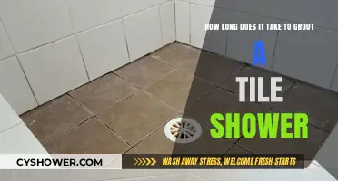 Grouting a Tile Shower: Timeframe and Tips for a Perfect Finish