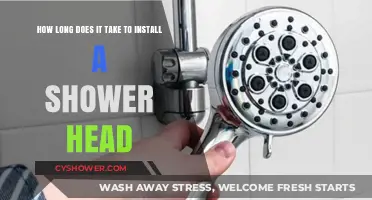 Quick Shower Head Installation: Timeframe and Tips for DIY Success