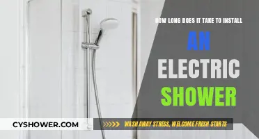 Electric Shower Installation Time: Quick Guide for Homeowners