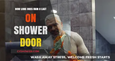 Rain-X Durability: How Long Does It Last on Shower Doors?