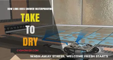 Shower Waterproofing Drying Time: What to Expect and How Long It Takes