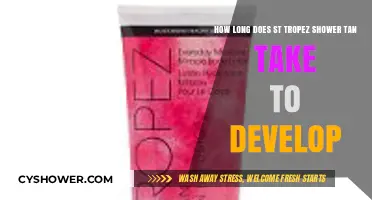 St Tropez Shower Tan Development Time: What to Expect