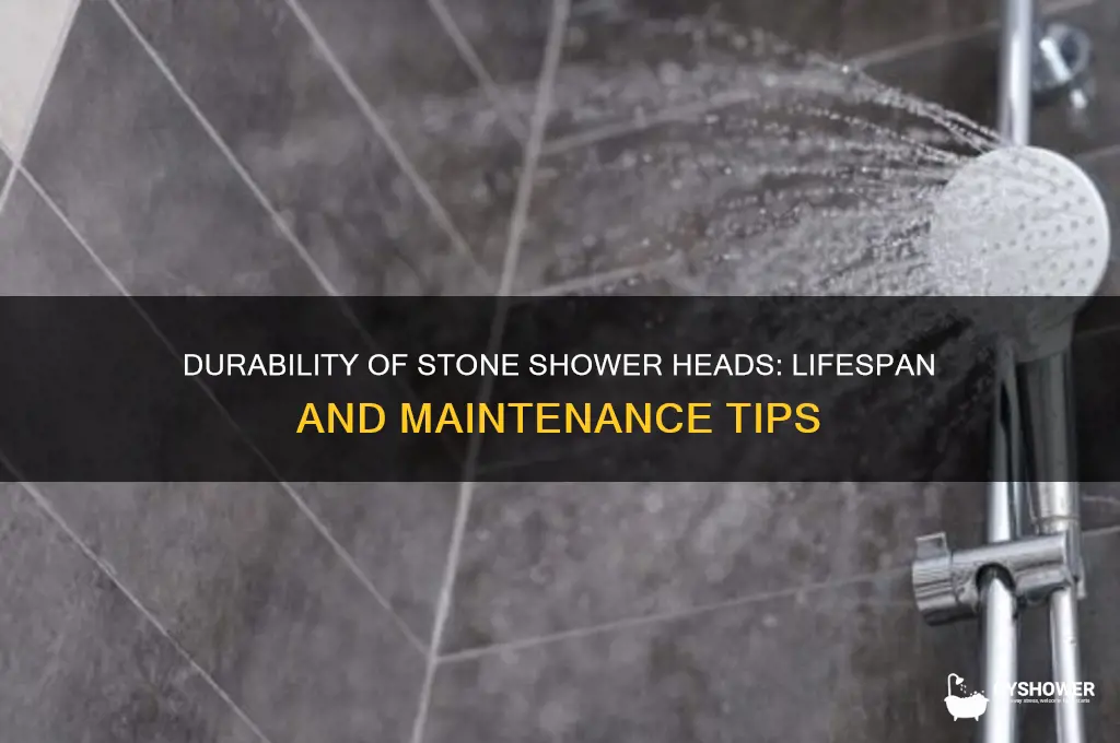 how long does the stone shower head last