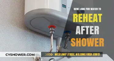 Reheating Water Post-Shower: Understanding the Time It Takes