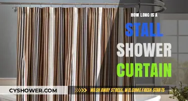 Standard Stall Shower Curtain Length: A Quick Measurement Guide