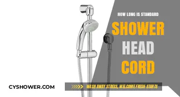 Standard Shower Head Cord Length: What You Need to Know