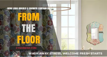 Perfect Shower Curtain Length: How Far From Floor Is Ideal?