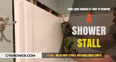 Efficient Shower Stall Removal: Timeframe and Tips for a Quick Process