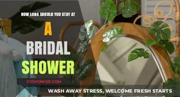 Bridal Shower Etiquette: Ideal Duration for Guests to Stay