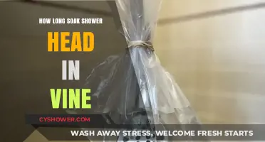 Effective Vinegar Soak Time for Cleaning Your Shower Head