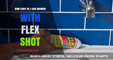 Flex Shot Shower Time: When Can You Safely Get Wet?