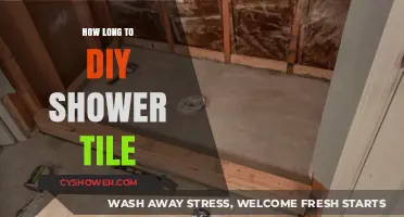 DIY Shower Tile Installation: Timeframe and Tips for Success