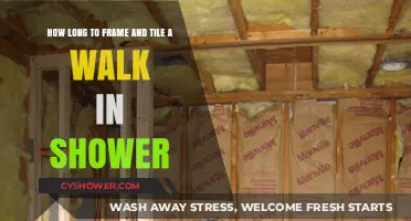 Framing and Tiling a Walk-In Shower: Timeframe and Tips