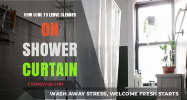 Effective Cleaning Tips: Ideal Time to Leave Cleaner on Shower Curtain
