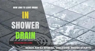 Effective Drano Usage: Optimal Time for Clearing Shower Drains