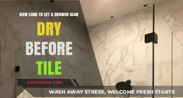 Shower Slab Drying Time: When to Start Tiling for Perfect Results