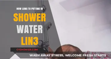 Installing Shower Water Lines: Timeframe and Essential Tips for Success