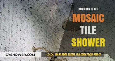 Mastering Mosaic Tile Shower Installation: Timeframe and Tips for Success