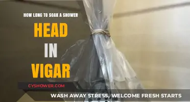Effective Vinegar Soaking Time for a Sparkling Clean Shower Head