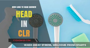 Effective CLR Soaking Time for a Sparkling Clean Shower Head