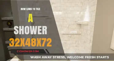 Tiling a 32x48x72 Shower: Timeframe and Essential Tips