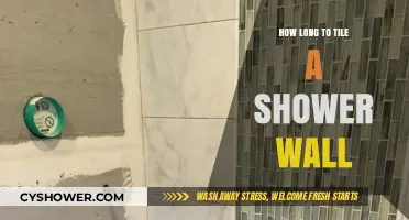 Tiling a Shower Wall: Timeframe and Tips for a Perfect Finish