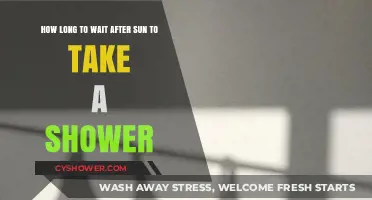 Post-Sun Shower Timing: How Long Should You Wait?