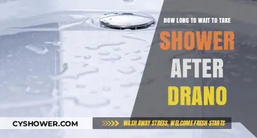 Post-Drano Shower Safety: How Long Should You Wait?