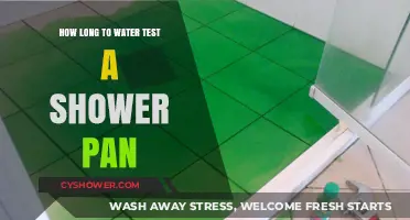 How Long Should You Water Test a Shower Pan?