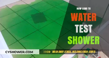 How Long Should You Water Test Your Shower for Optimal Performance?