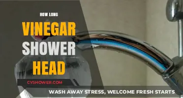 Vinegar Shower Head Cleaning: How Long for Optimal Results?