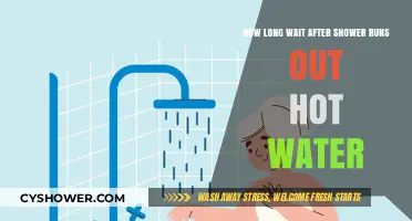 How Long to Wait After Your Shower Runs Out of Hot Water