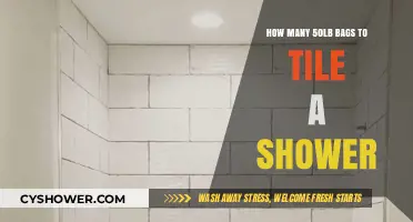 Tiling a Shower: Calculating 50lb Bags for Your Project