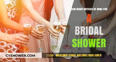 Perfect Pour: Wine Bottle Count for Your Bridal Shower Celebration