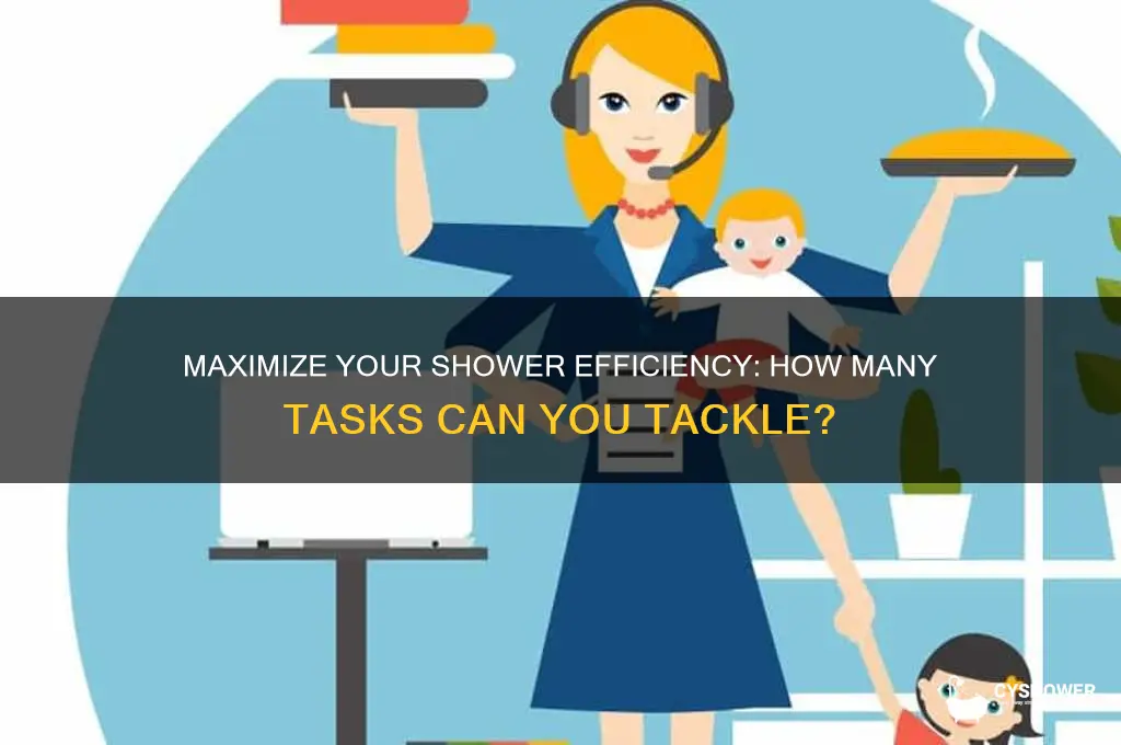 how many can you get out of shower