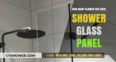 Optimal Clamp Count for Secure Fixed Shower Glass Panel Installation