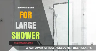 Optimal Drain Count for Large Showers: A Practical Guide