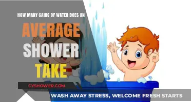 Average Shower Water Usage: Understanding Your Daily Gallons