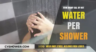 Efficient Showering: Understanding Your Hot Water Usage per Shower