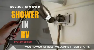 Efficient RV Showering: How Many Gallons of Water Do You Need?