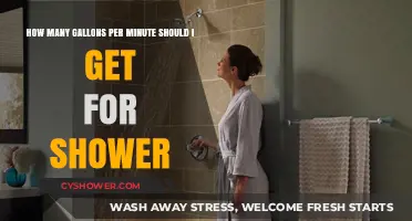 Optimal Shower Flow: How Many Gallons Per Minute Do You Need?