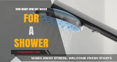 Optimal GPM for Hot Water Showers: Efficiency and Comfort Tips
